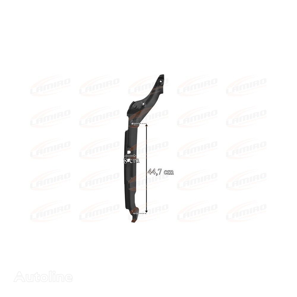 سپر MAN TGS TGA STEEL BUMPER END PANEL RIGHT برای کامیون MAN TGS (2008-2013)