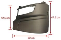 Scania VORSTEHENDER STO&szlig;STANGENSTOSS (H 47,5 cm), LH MS110365 f&uuml;r LKW