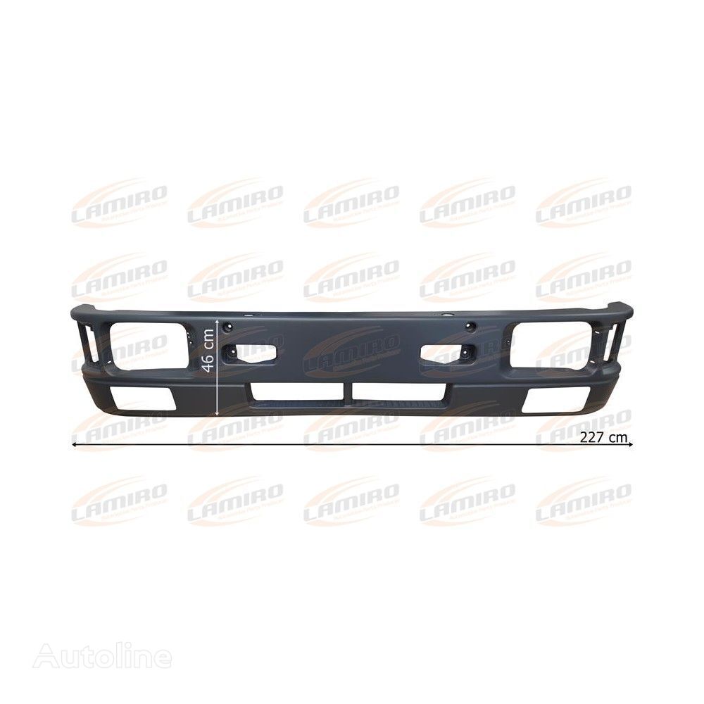 zderzak Volvo FL6/FL7 -96 FRONT BUMPER WITH FOG LAMP HOLES 1070923 do ciężarówki Volvo Replacement parts for FL6 / FS7 (1985-1997)