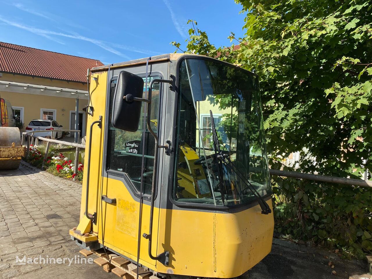 Cabine voor Komatsu WA 380 wiellader - Machineryline