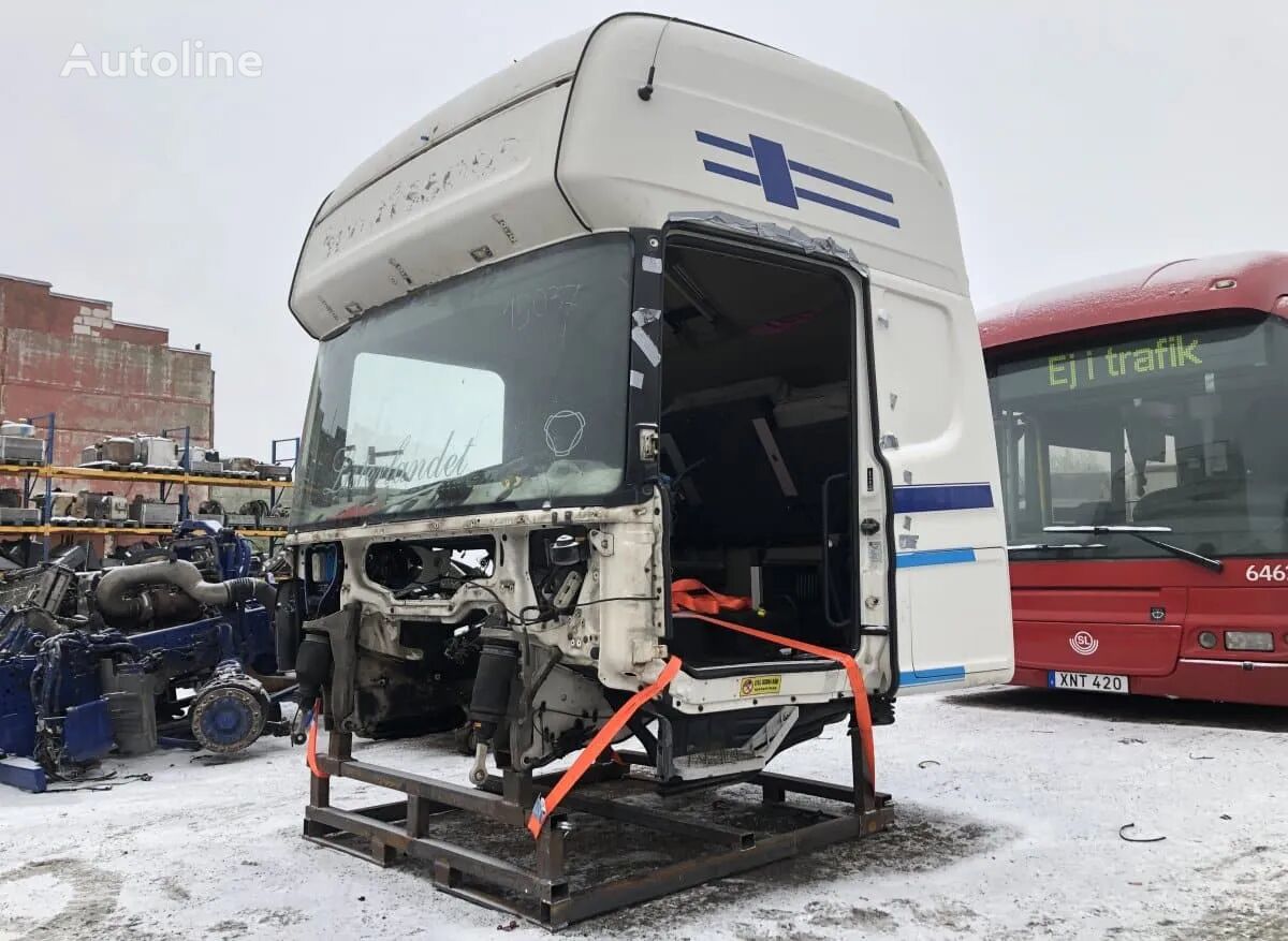 кабина Cabină de camion для грузовика Scania CR19H completă pentru reparații sau piese de schimb