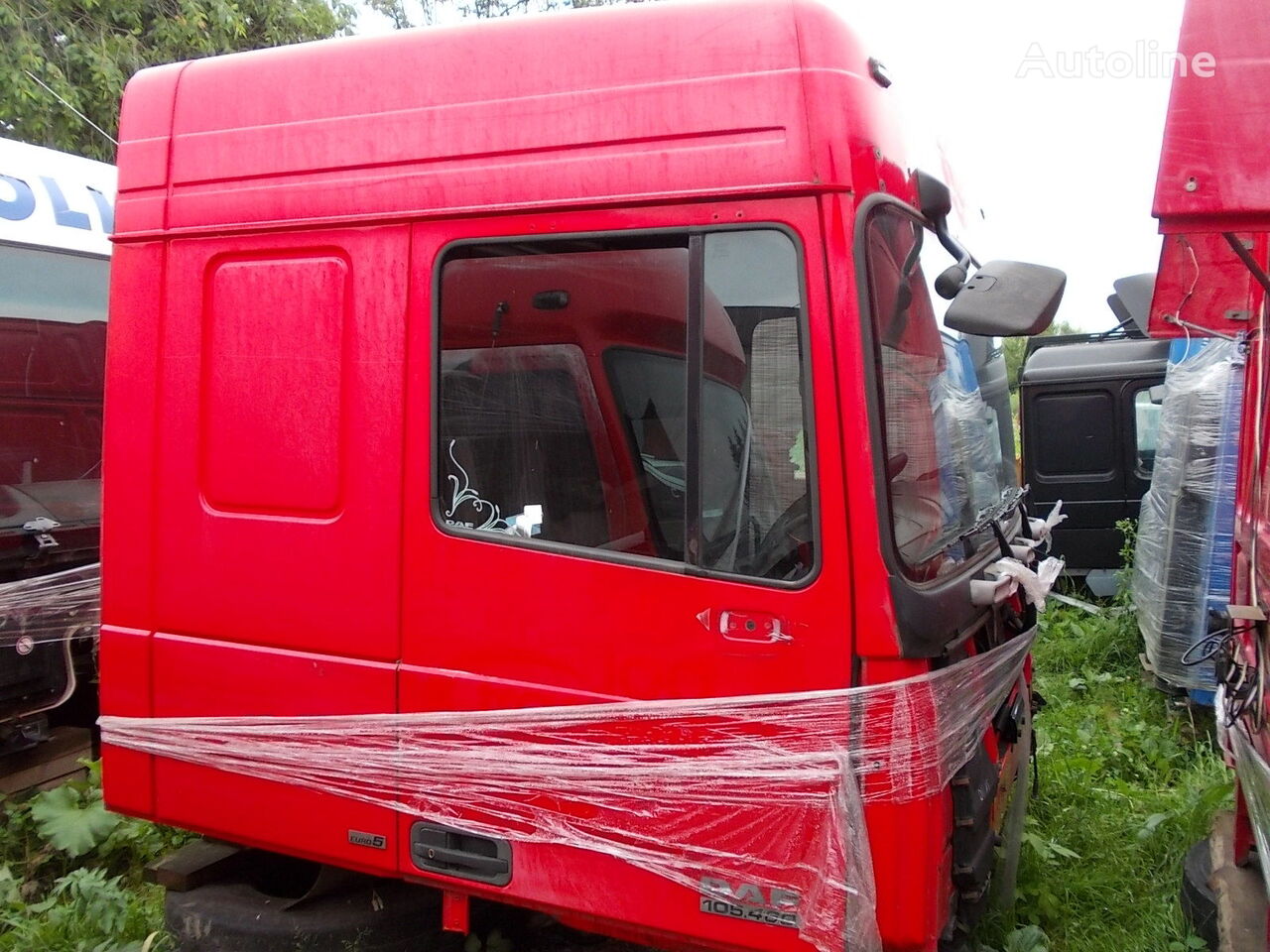 kabína DAF euro5 na nákladného auta DAF xf105 460