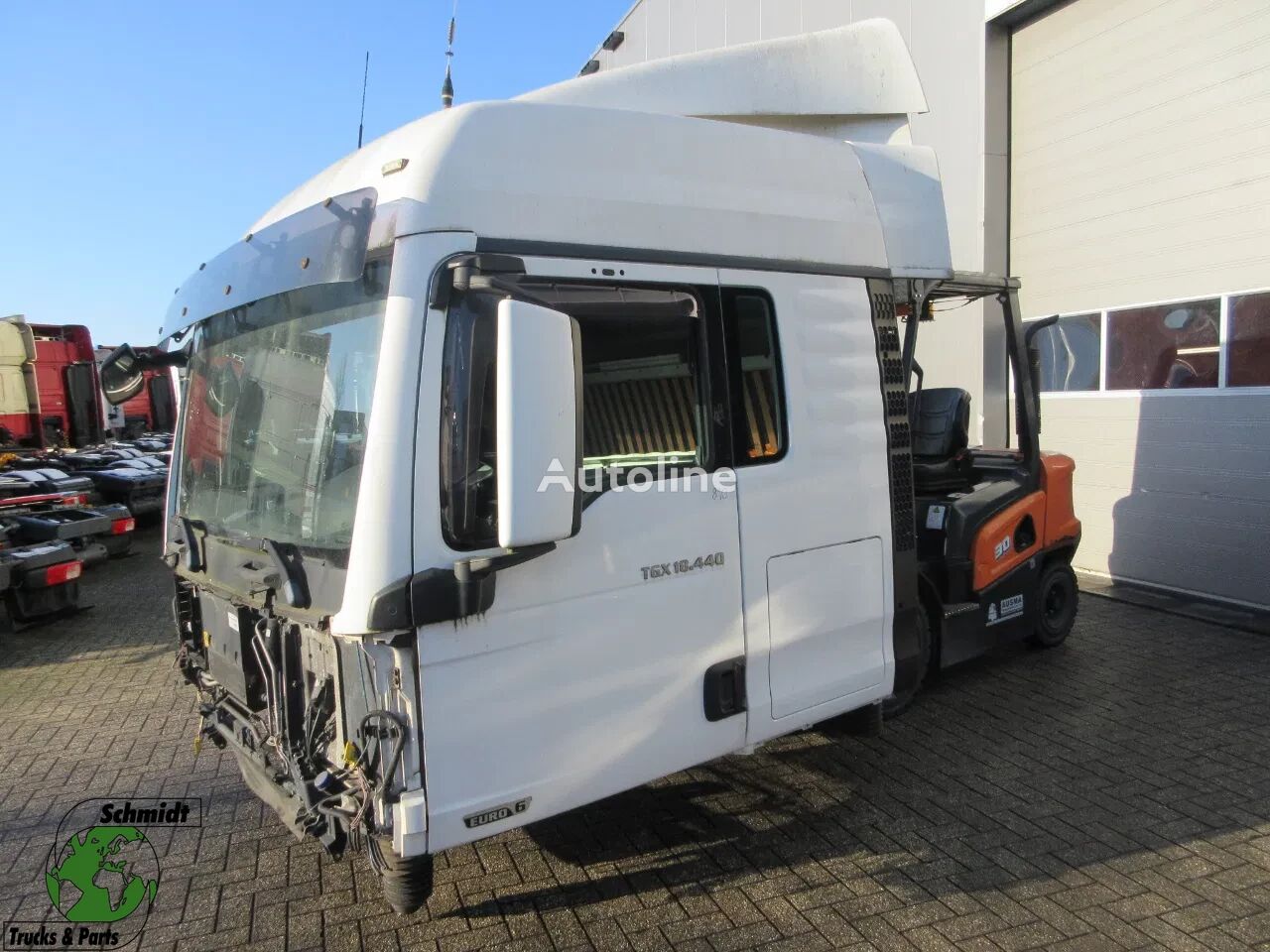 卡车 的 驾驶室 MAN TGX MODEL 18.440 EURO 6 XL UITVOERING