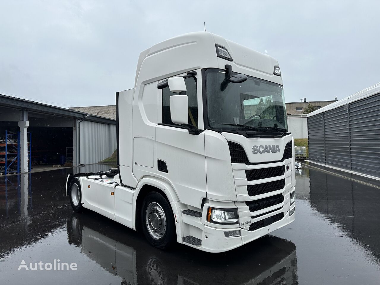 kabina Scania 2018 R450 EURO 6 vilkikas ardomas dalimis vilkiko Scania