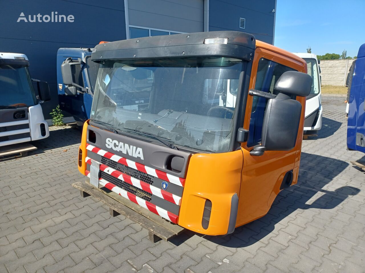 Scania P 4x4 6x6 8x4 6x4 Fahrerhaus Kabine Cab Cabine Budowlana Dzienna untuk truk Scania Scania P 4x4 6x6 8x4 6x4 Fahrerhaus Kabine Cab Cabine Kabina Budowlana Dzienna DAY CAB Short Low Roof for Tipper Mixer CP14