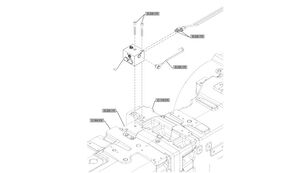 48068325 nokkenas voor New Holland T6090 wielen trekker