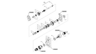 Koło zębate 87528362 engranaje de árbol de levas para New Holland T6070  tractor de ruedas