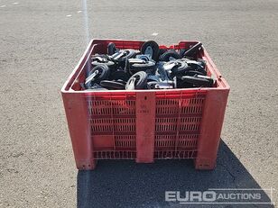 roue pivotante Pallet of Various Wheels / Palet Ruedas pour chariot plateau