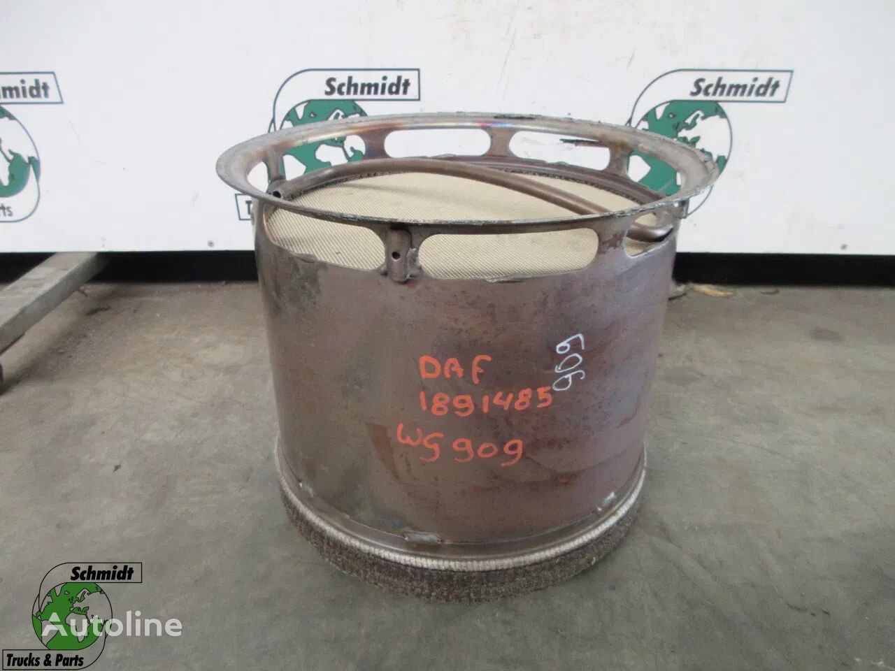 المحول الحفاز DAF DPF FILTER XF CF EURO 6 1891485 لـ الشاحنات