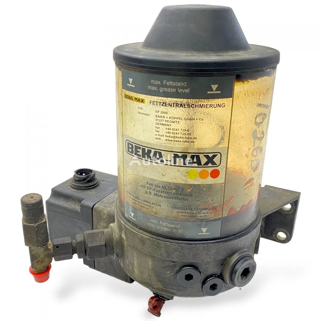 Pompa centrală de lubrifiere central lubrication for Beka-Max EP 2000 truck