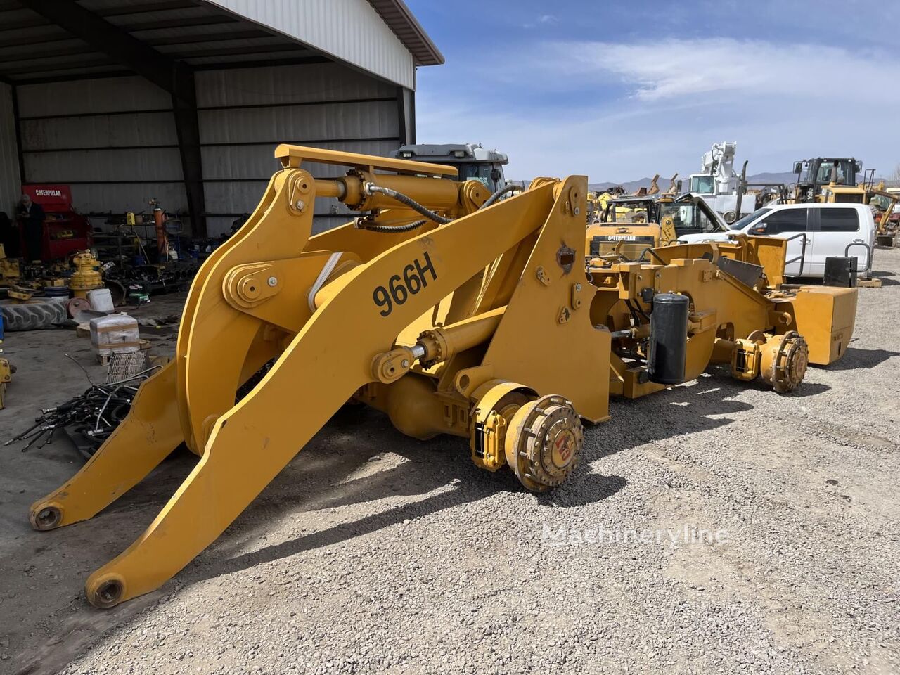 Châssis pour chargeuse sur pneus Caterpillar 966H - Machineryline