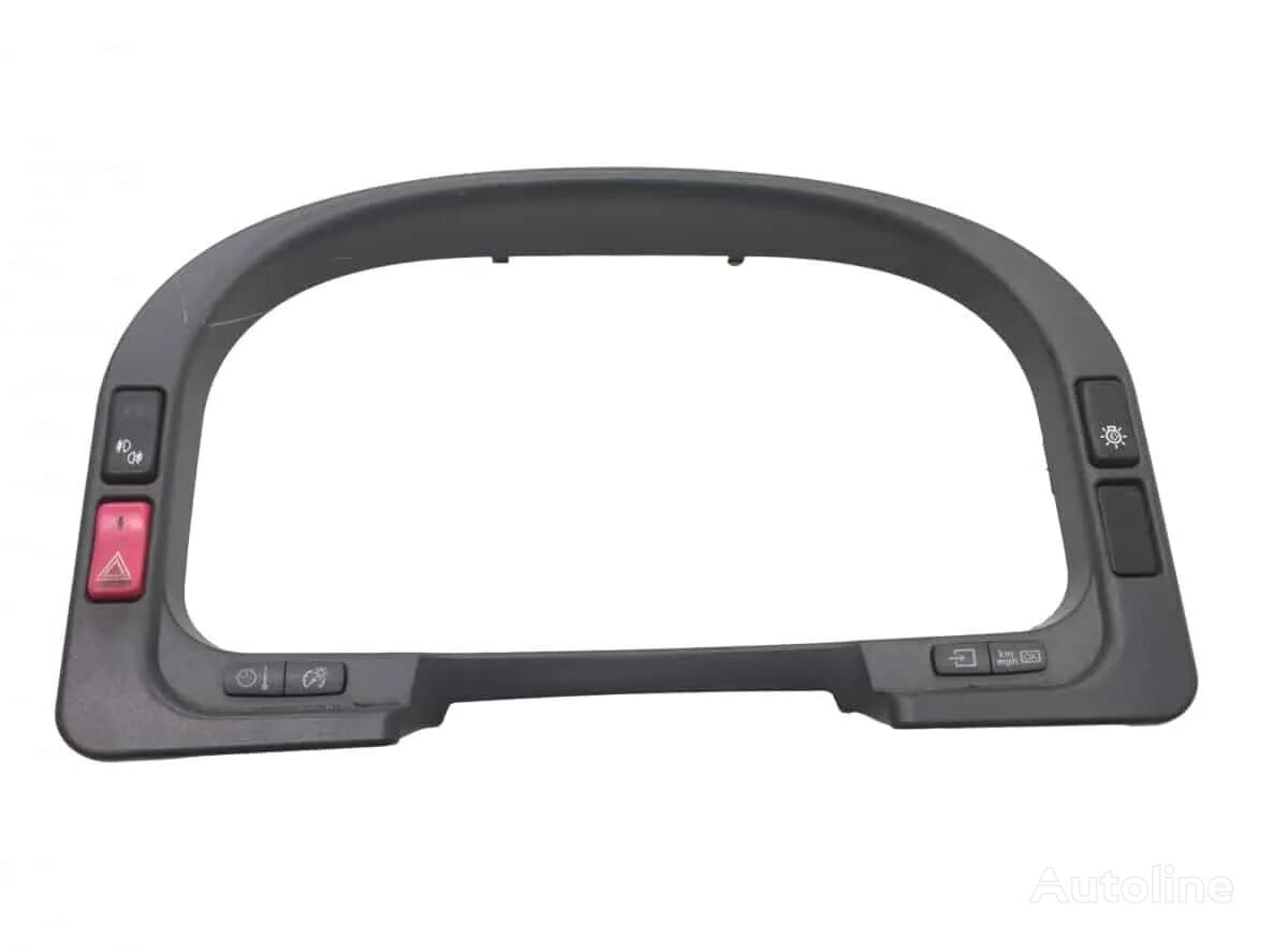 Cadru pentru ceas de bord chassis for MAN cu butoane (81617016267, 81617016265) truck