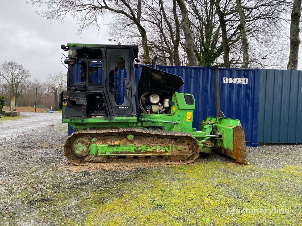 Komatsu D37ex-21 ブルドーザのためのKomatsu D37ex-21 シャーシ