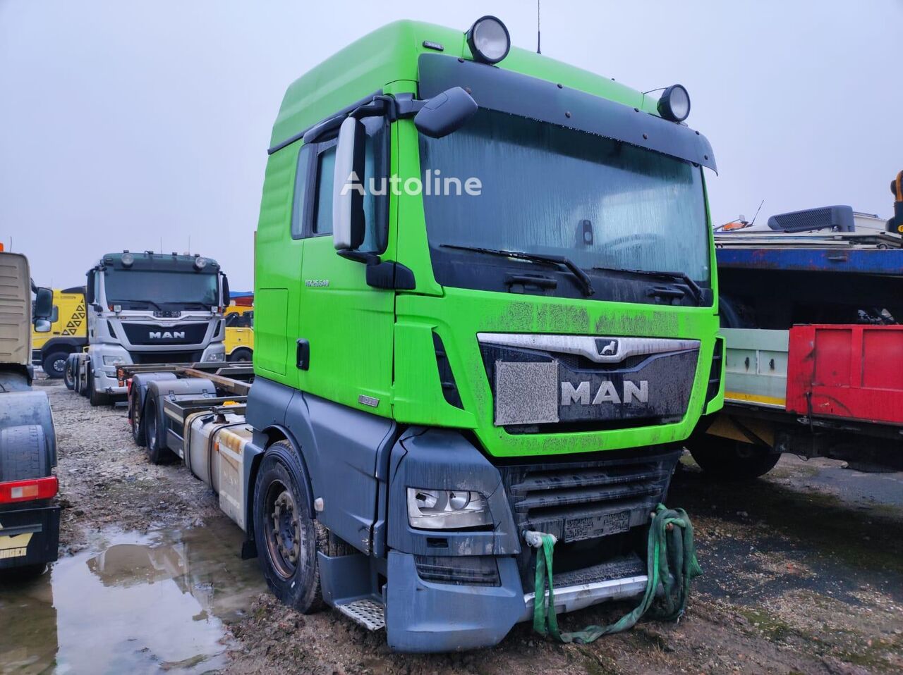 рама MAN TGX 26.540 FOR PARTS для грузовика по запчастям