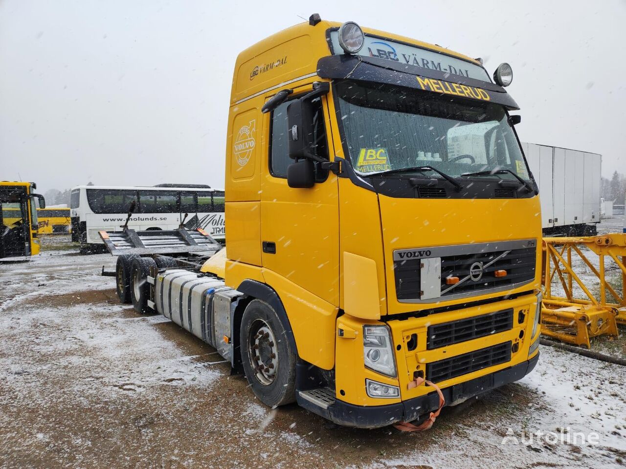 Volvo FH 480 6x2 D13A480 ENGINE / GEARBOX DEFECT chassis voor vrachtwagen