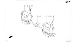 embrague para Claas Lexion 600 cosechadora de cereales