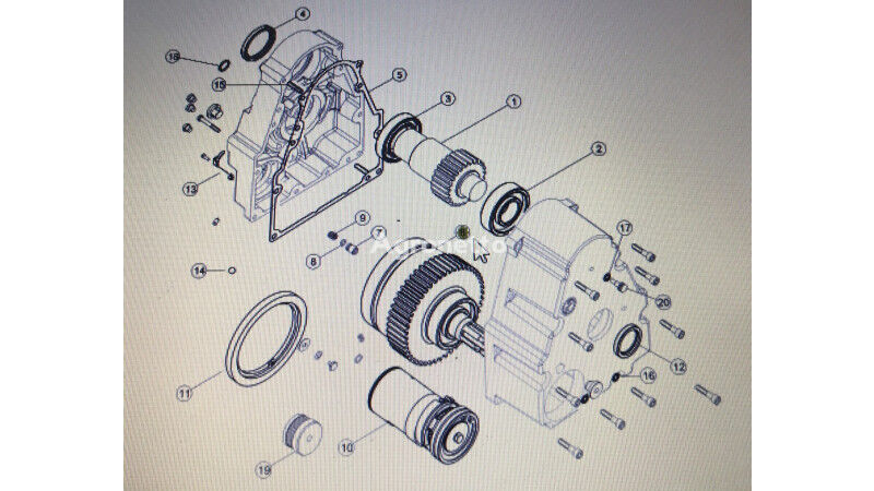 clutch for Claas Arion 600 wheel tractor