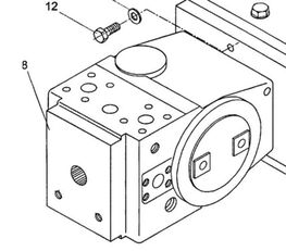 Case 6916194 6916194 embrague para Case CV700 CV900 apisonadora