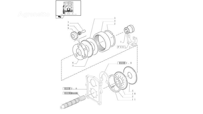 Venta de New Holland T6090 Tarcza 86mm id x 200mm od x 15mm thk 5164774 5164774 canasta de embrague para New Holland T6090 tractor de ruedas | Agronetto AR New Holland T6090 Tarcza 86mm id x 200mm od x 15mm thk 5164774 5164774 canasta de embrague para New Holland T6090 tractor de ruedas - Agronetto
