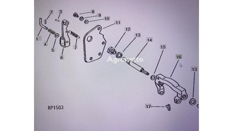 John Deere R41171/jarzmo/John Deere 4555/4755/4955 R41171 clutch fork for Massey Ferguson 4555/4755/4955 wheel tractor for sale | Agroline IN John Deere R41171/jarzmo/John Deere 4555/4755/4955 R41171 clutch fork for Massey Ferguson 4555/4755/4955 wheel tractor - Agroline
