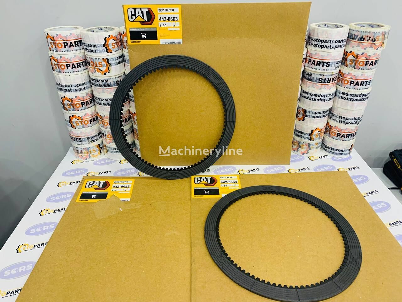 Clutch plate for Caterpillar 777D haul truck - Machineryline