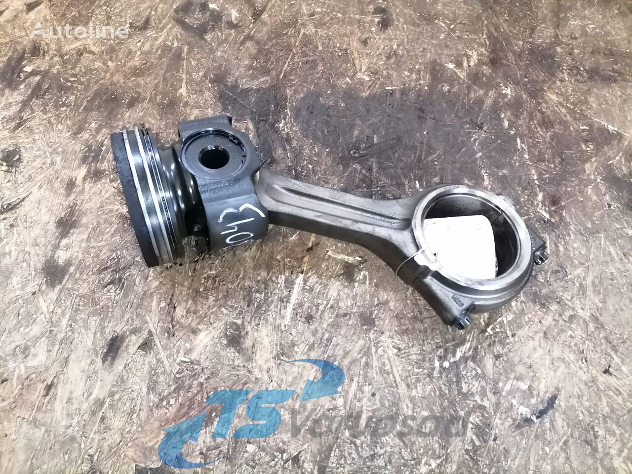 Scania Connecting rod + piston 2263286 untuk tractor head Scania G400