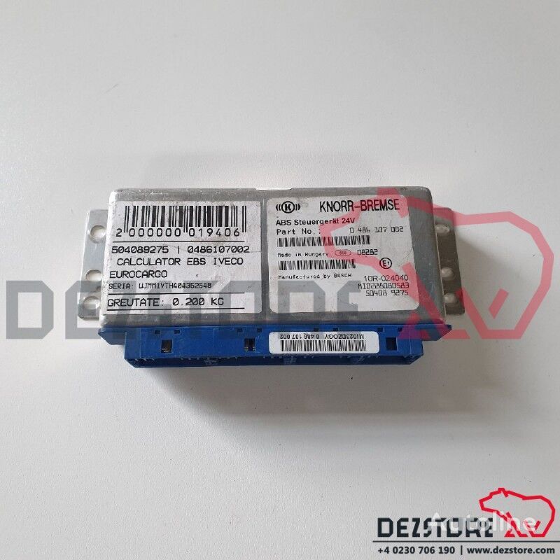 504089275 control unit for IVECO EUROCARGO truck tractor - Autoline