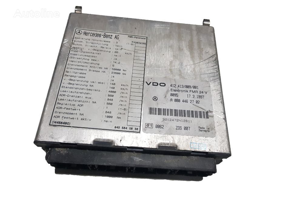 A0004462702 control unit for Mercedes-Benz ACTROS ATEGO truck tractor