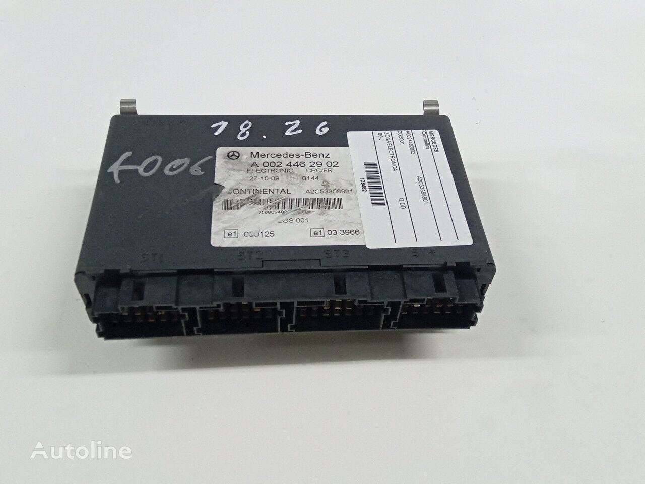 control unit for Mercedes-Benz truck