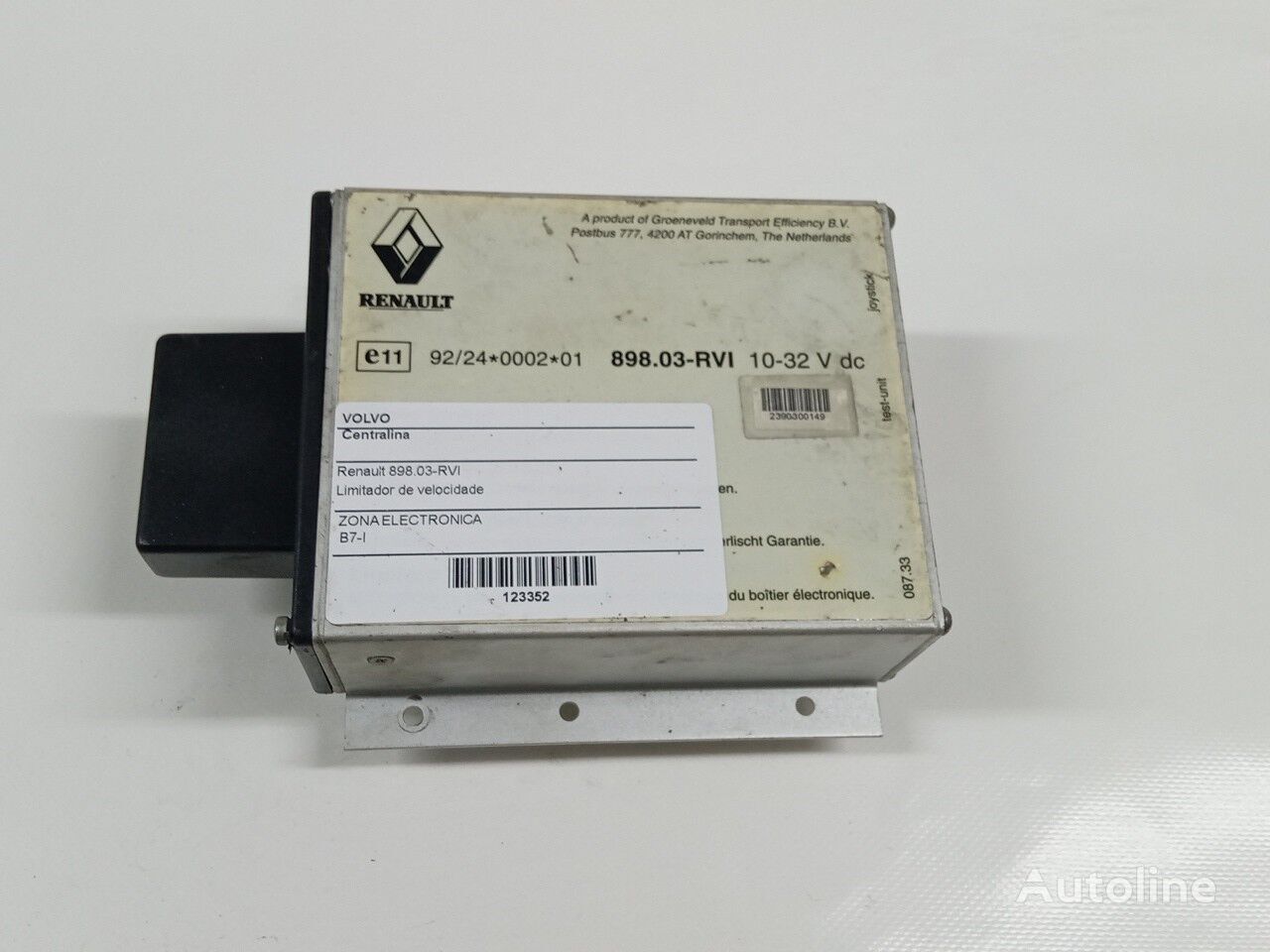 control unit for Volvo truck