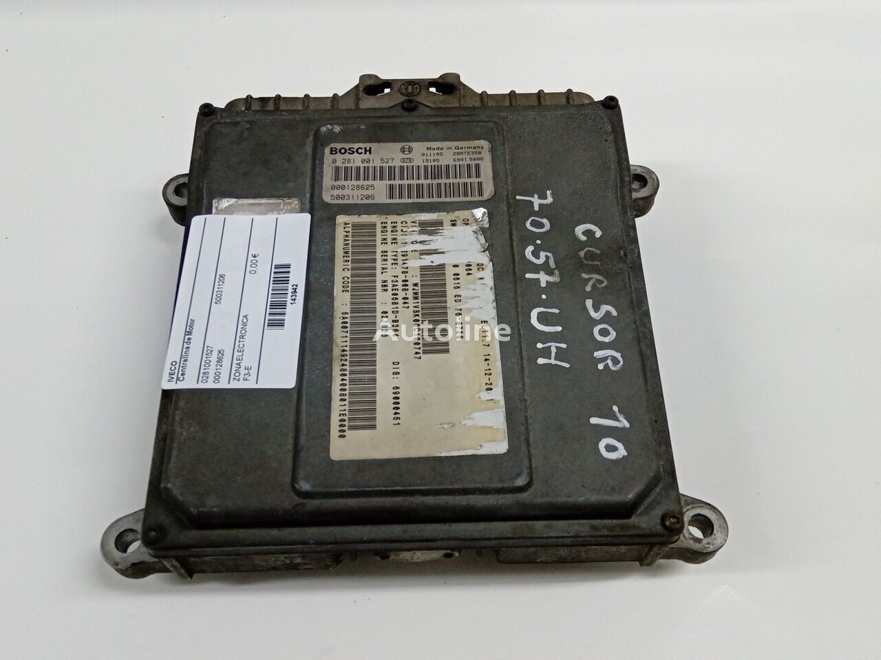 control unit for IVECO truck