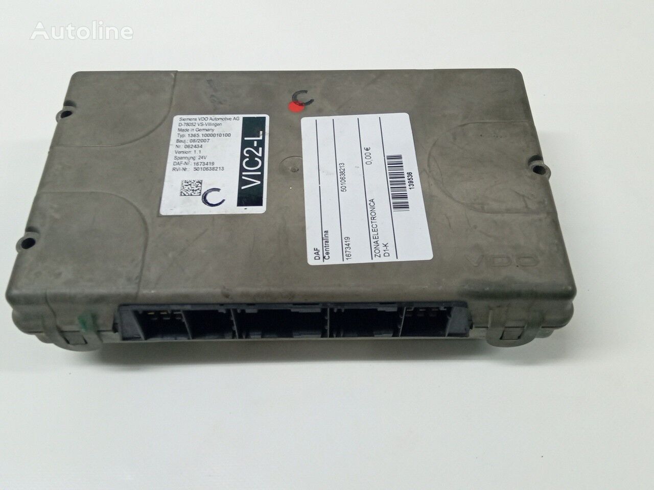 control unit for DAF truck