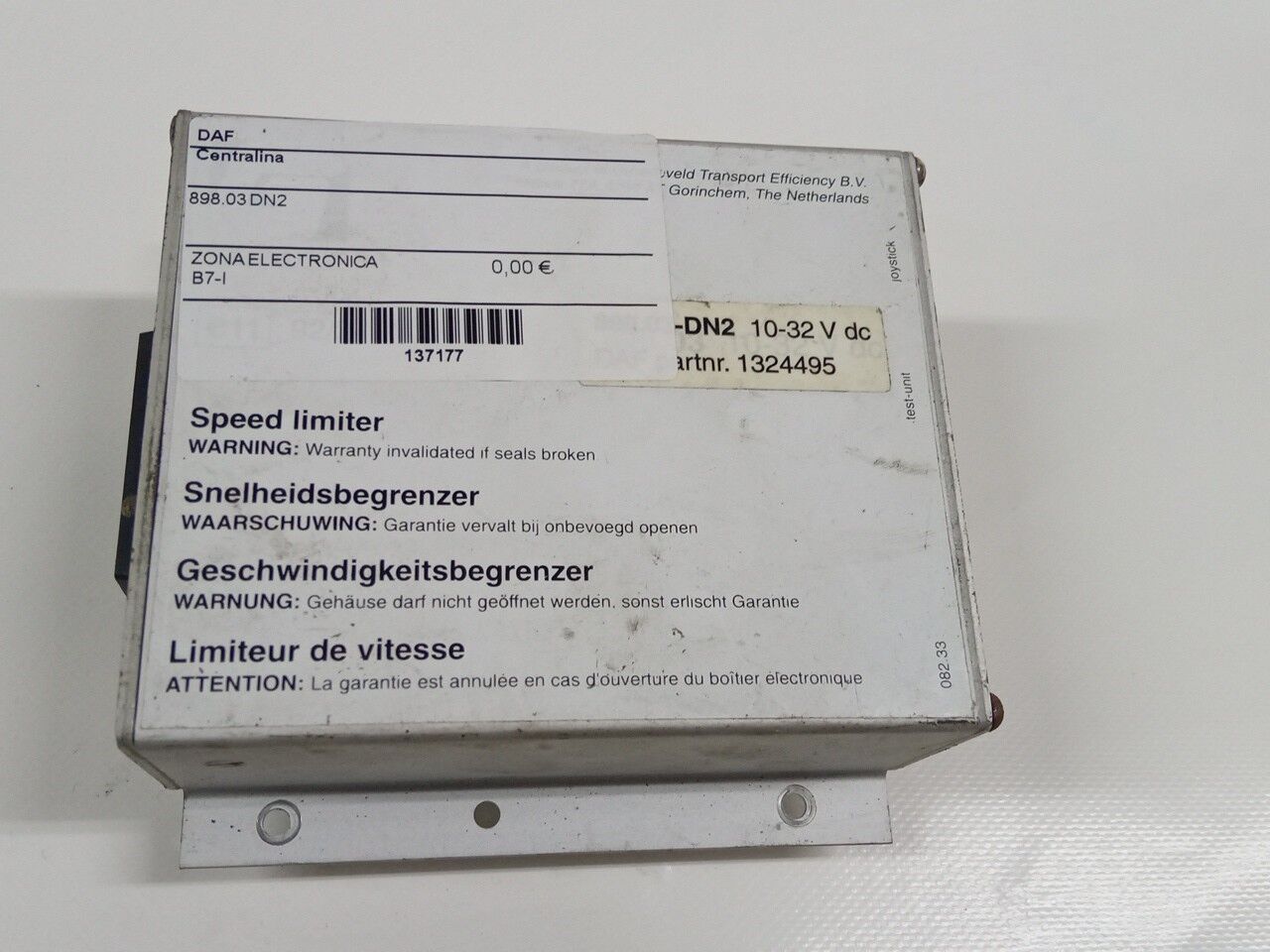 898.03 control unit for DAF truck