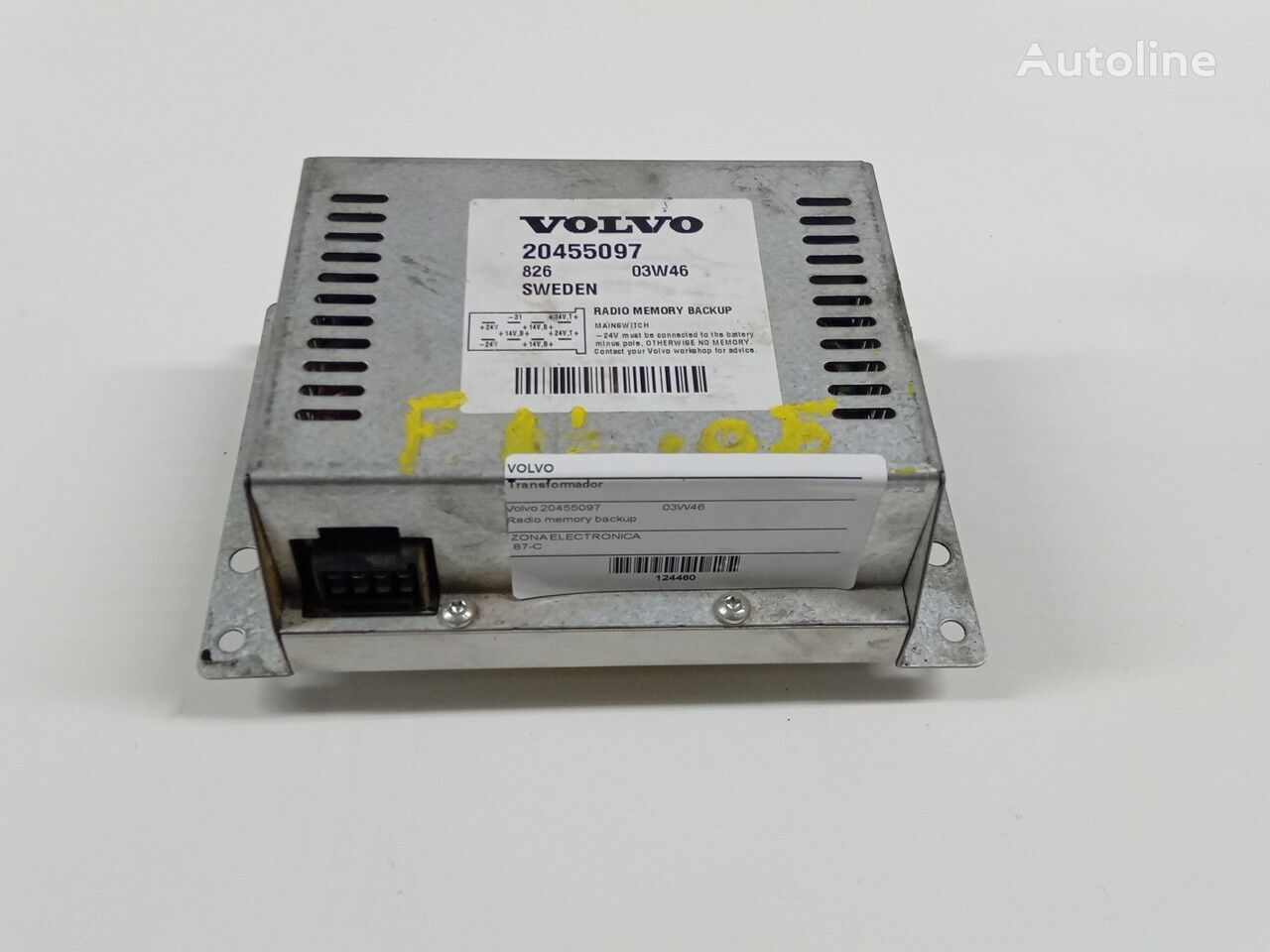 control unit for Volvo truck