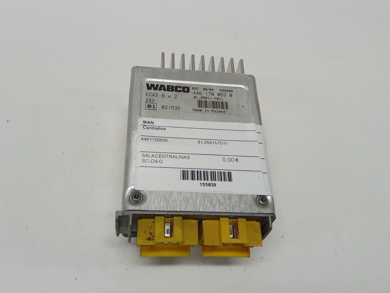 control unit for MAN TGA | 00 truck