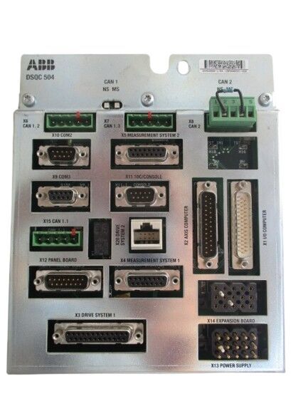 teollisuusrobotti ABB Robotics DSQC 504 Base Conn Unit 3HAC 5689-1 ohjausyksikkö