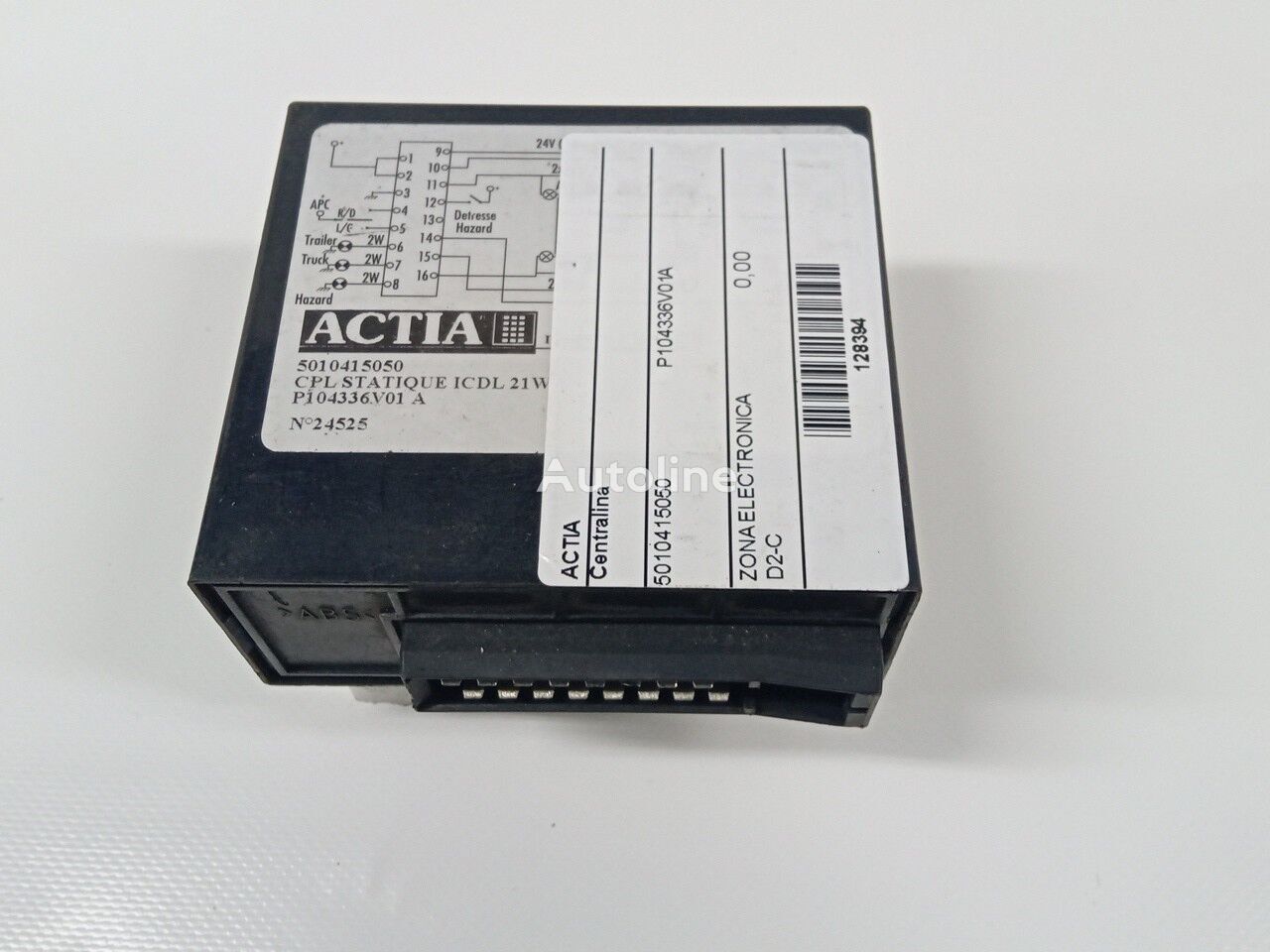 Actia control unit for truck