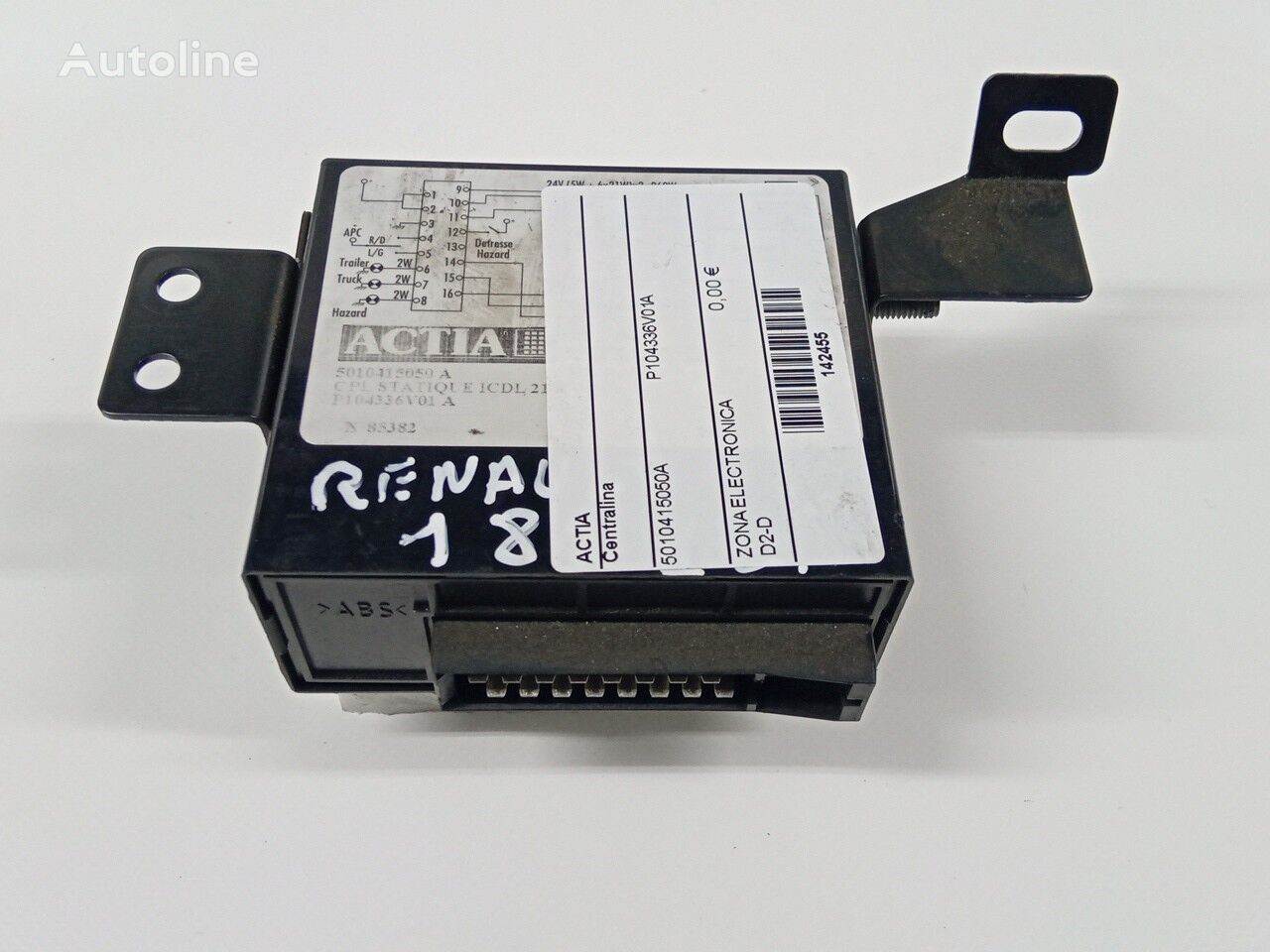 Actia control unit for truck