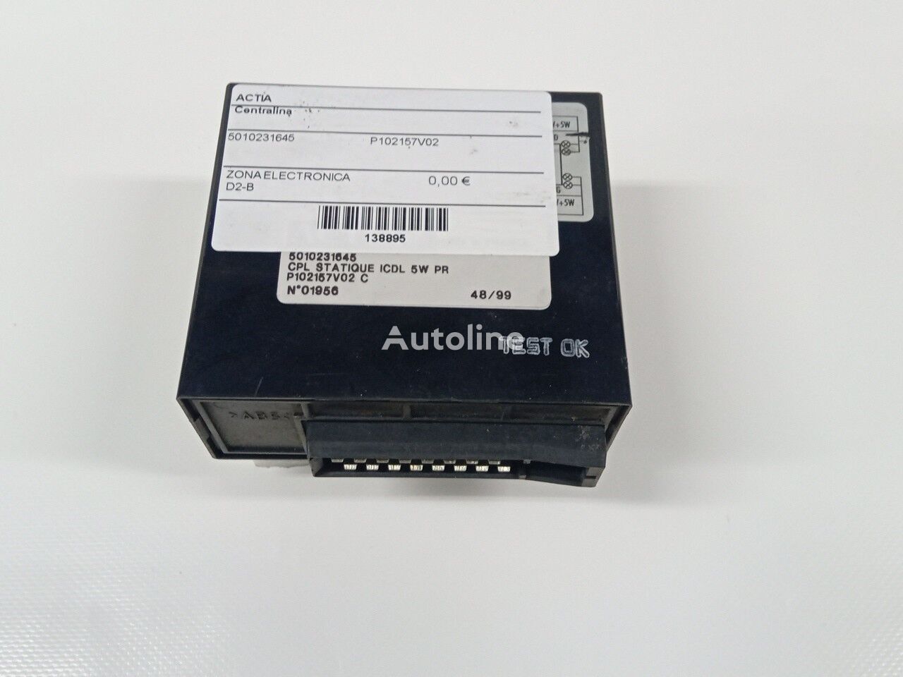 Actia control unit for truck