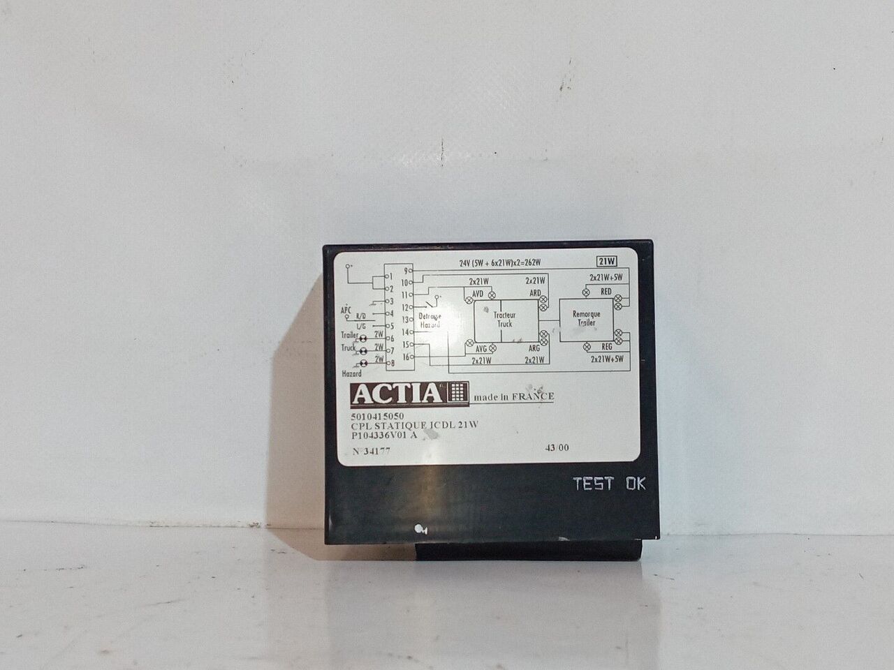 Actia 5010415050 control unit for truck