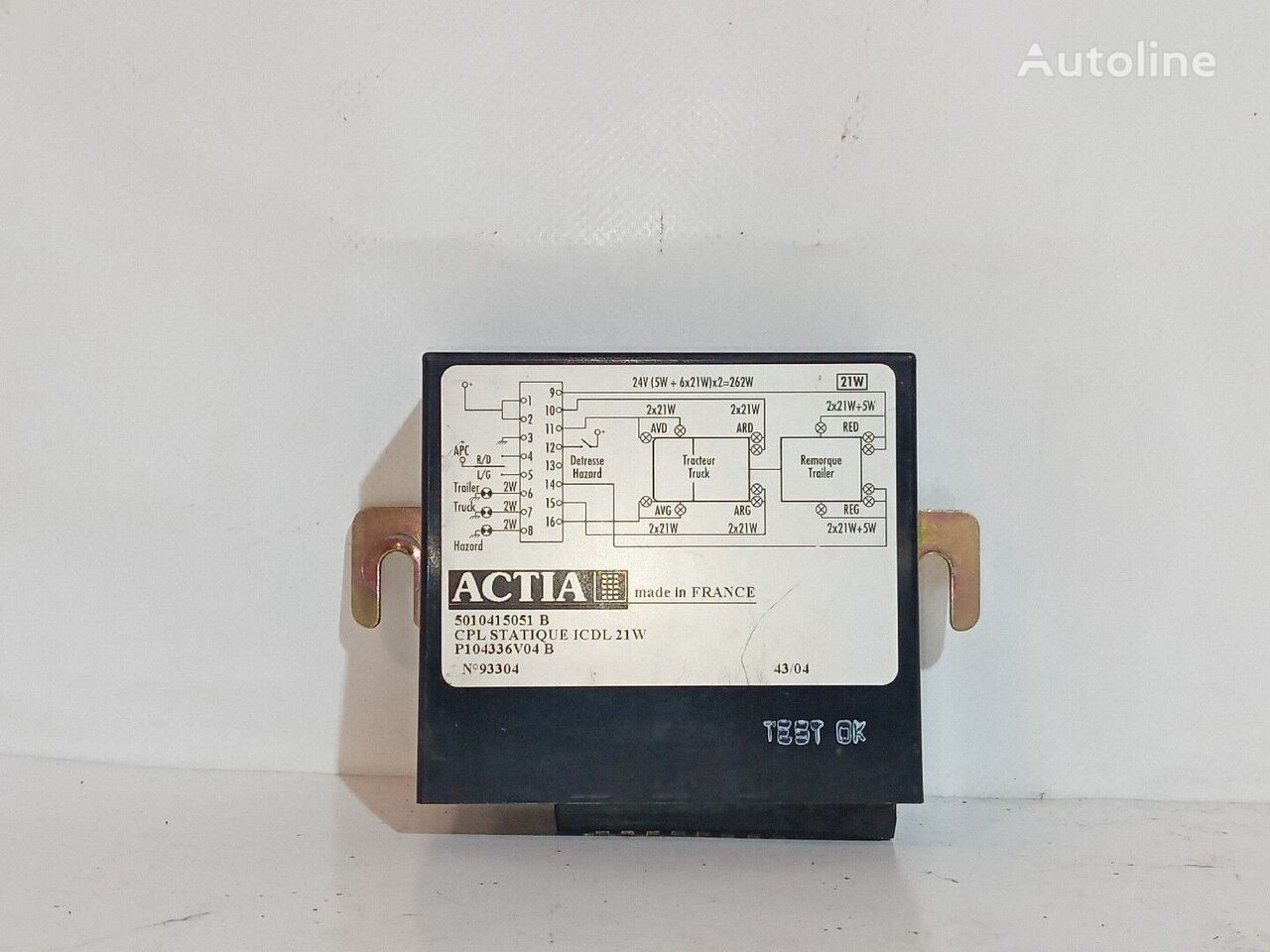 Actia 5010415051 control unit for truck