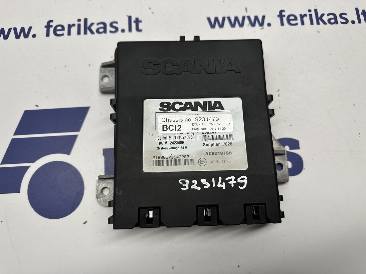 BCI2 control unit for Scania R (new gen) truck tractor