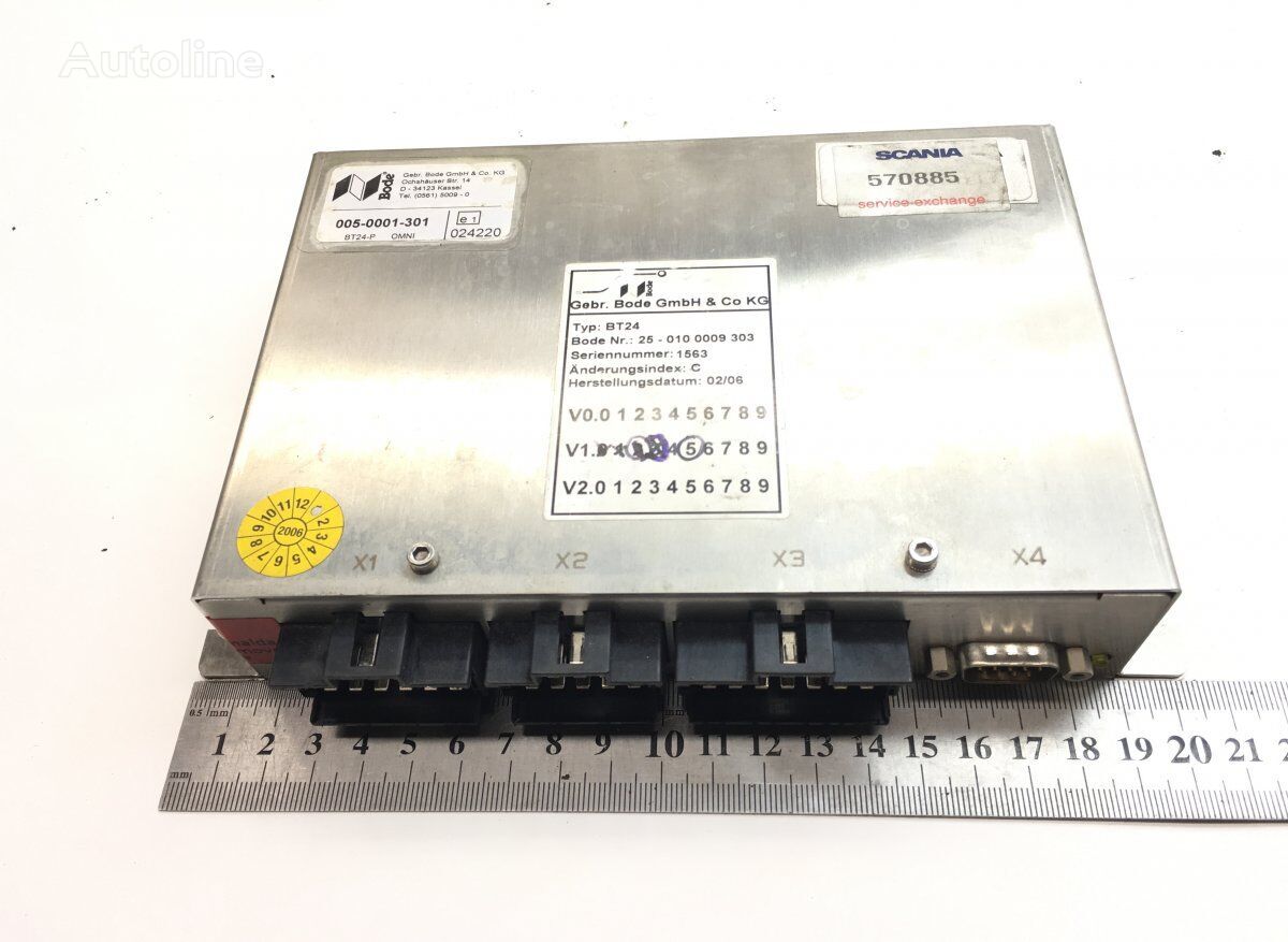 BODE K-series (01.06-) control unit for Scania K,N,F-series bus (2006-) - Autoline