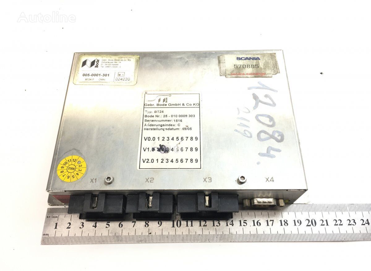 BODE K-series (01.06-) control unit for Scania K,N,F-series bus (2006-)