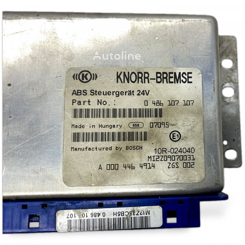 centralina BOSCH,KNORR-BREMSE INTEGRO O550L (01.96-) 0486107107 para autocarro Mercedes-Benz INTEGRO O550L (01.96-)