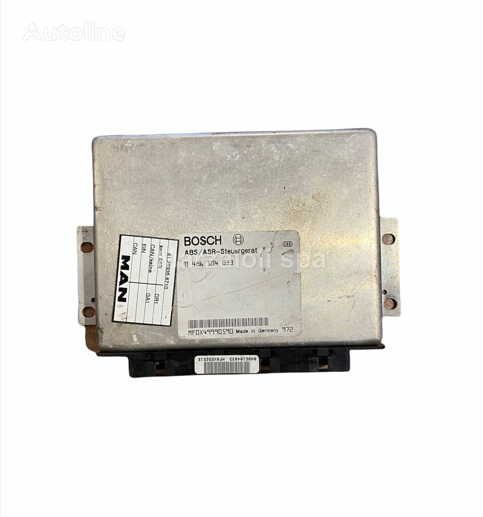 Bosch control unit for MAN truck