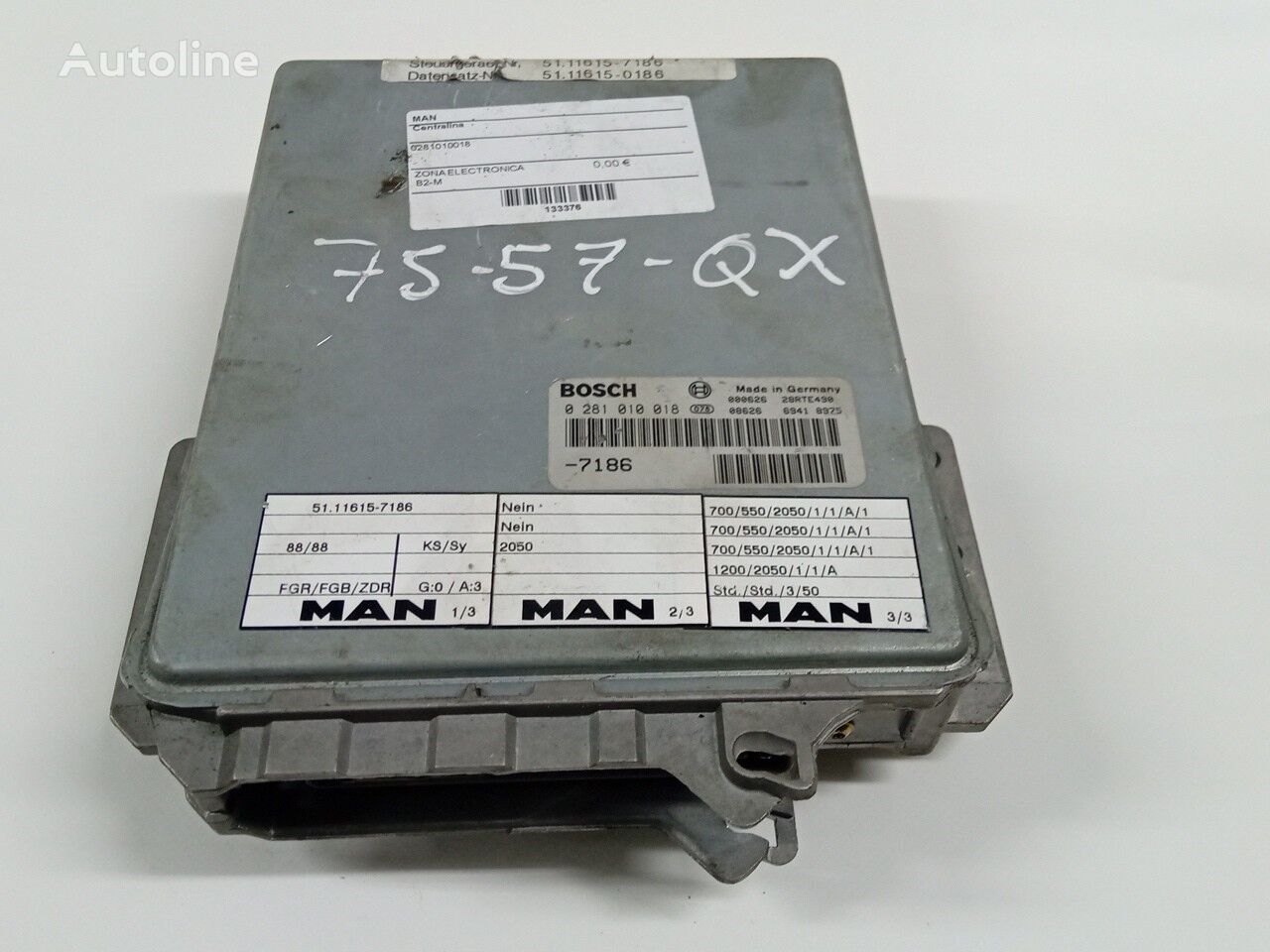 Bosch 281010018 unidad de control para MAN camión