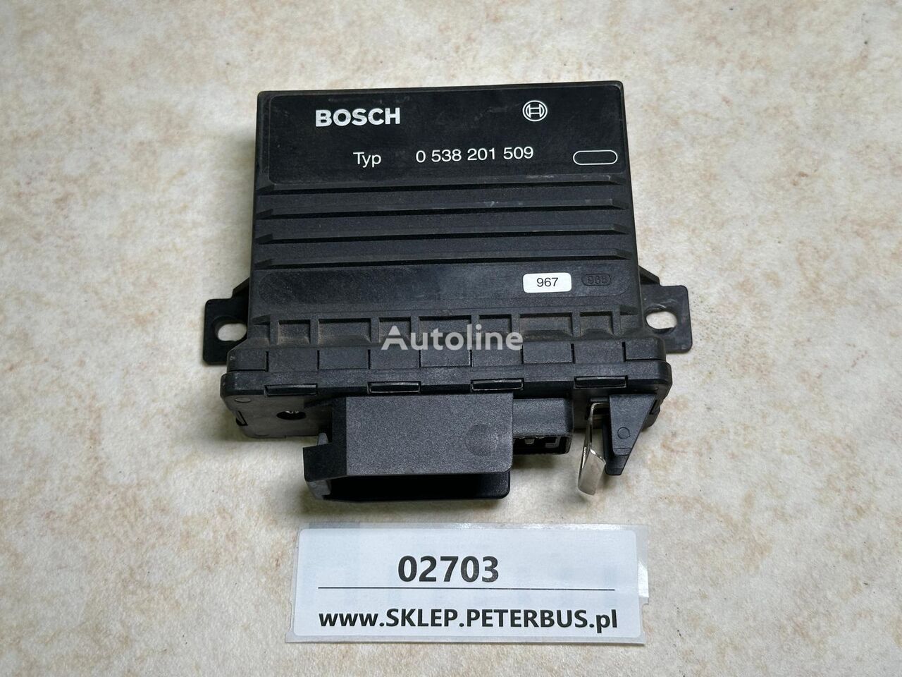 Bosch 0 538 201 509 unidad de control para Temsa Safari autobús