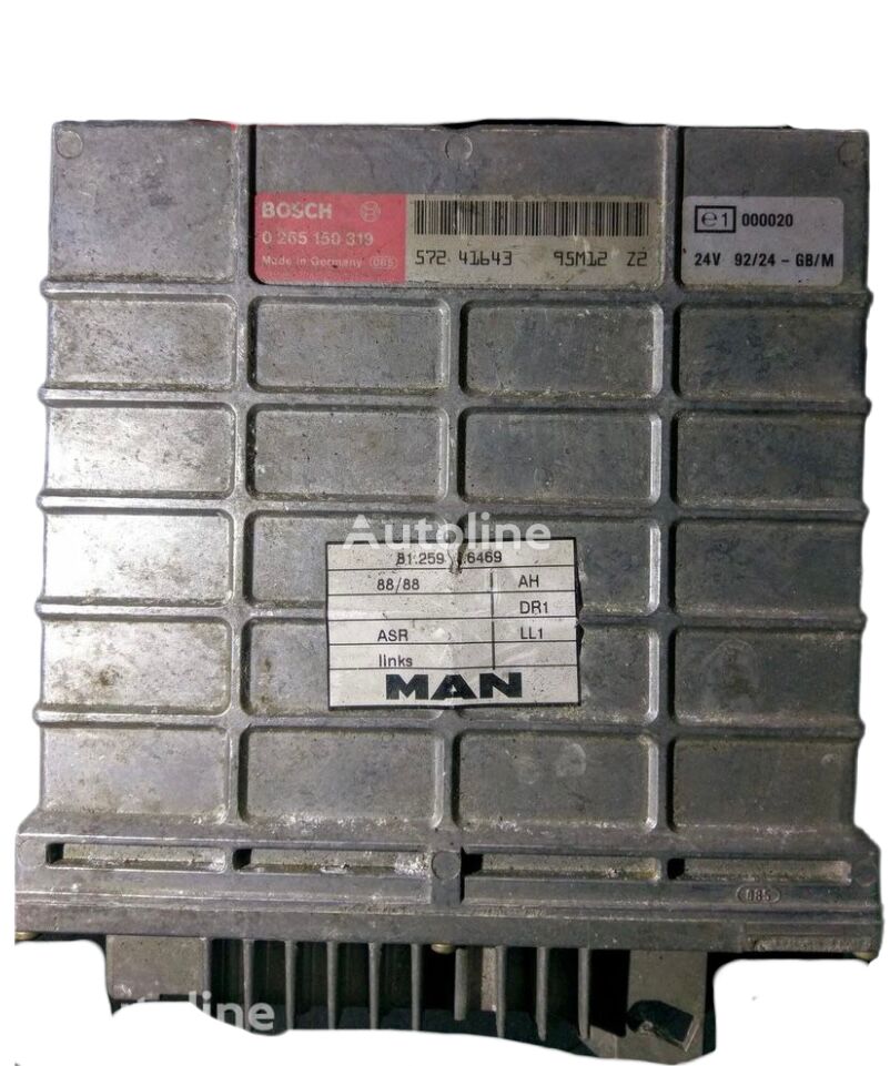 Bosch 0265150319 57241643 81.25935.6469 95M12 unidad de control para MAN tractora