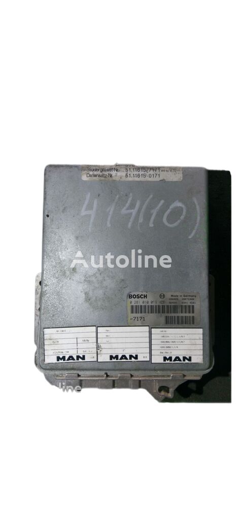 Bosch 7171 0281010019 control unit for MAN truck tractor